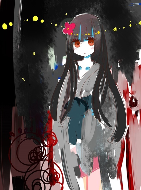 Anime about ghost girl