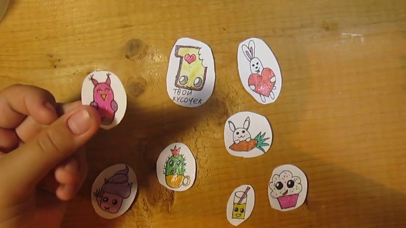 8 DIY кавайных наклеек своими руками